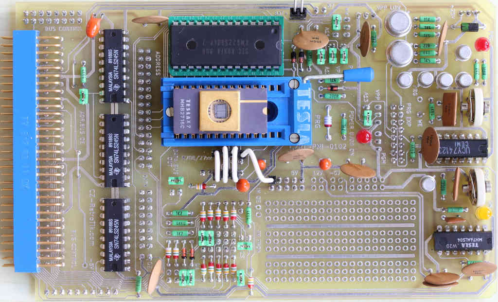 2KB EPROM from 0800H, 32KB RAM from 8000H