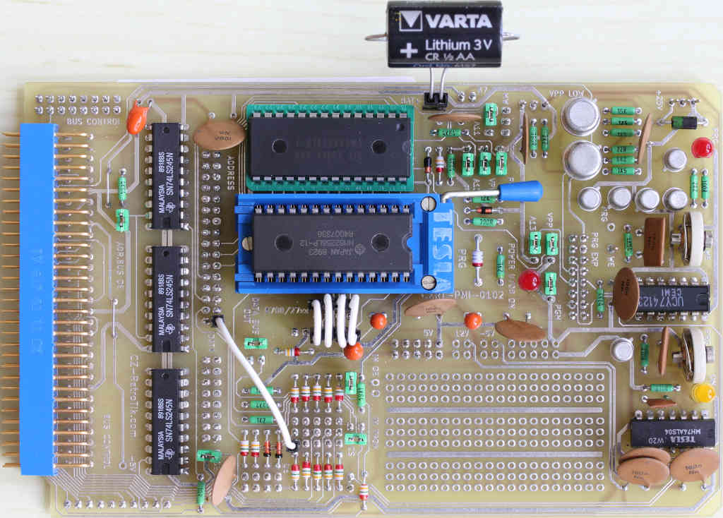 32KB backup RAM from 0000H, 32KB RAM from 8000H